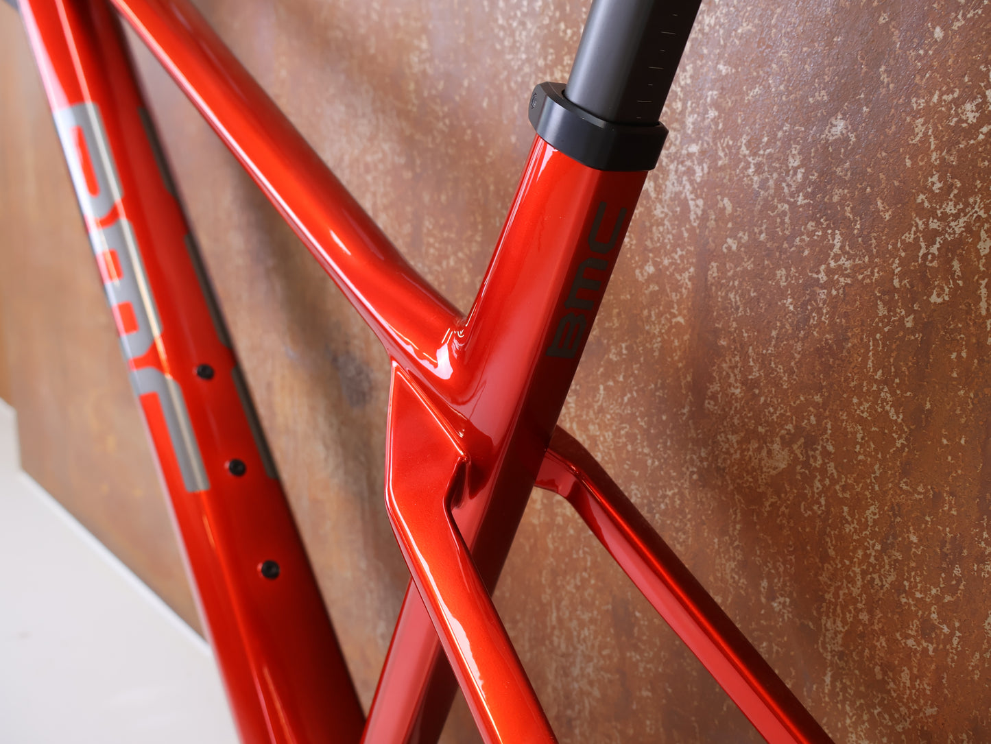 BMC TWOSTROKE 01 RAHMENSET / GRÖSSE L / RED GREY / PREMIUM CARBON / 1490G