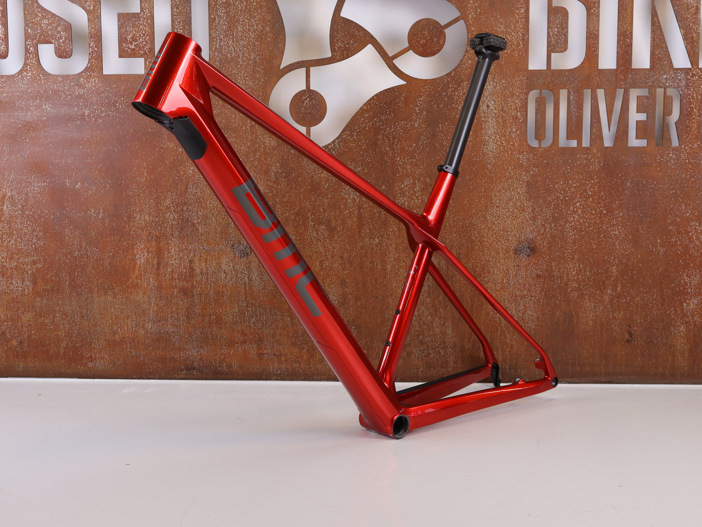 BMC TWOSTROKE 01 RAHMENSET / GRÖSSE XL / RED GREY / PREMIUM CARBON / 1470G