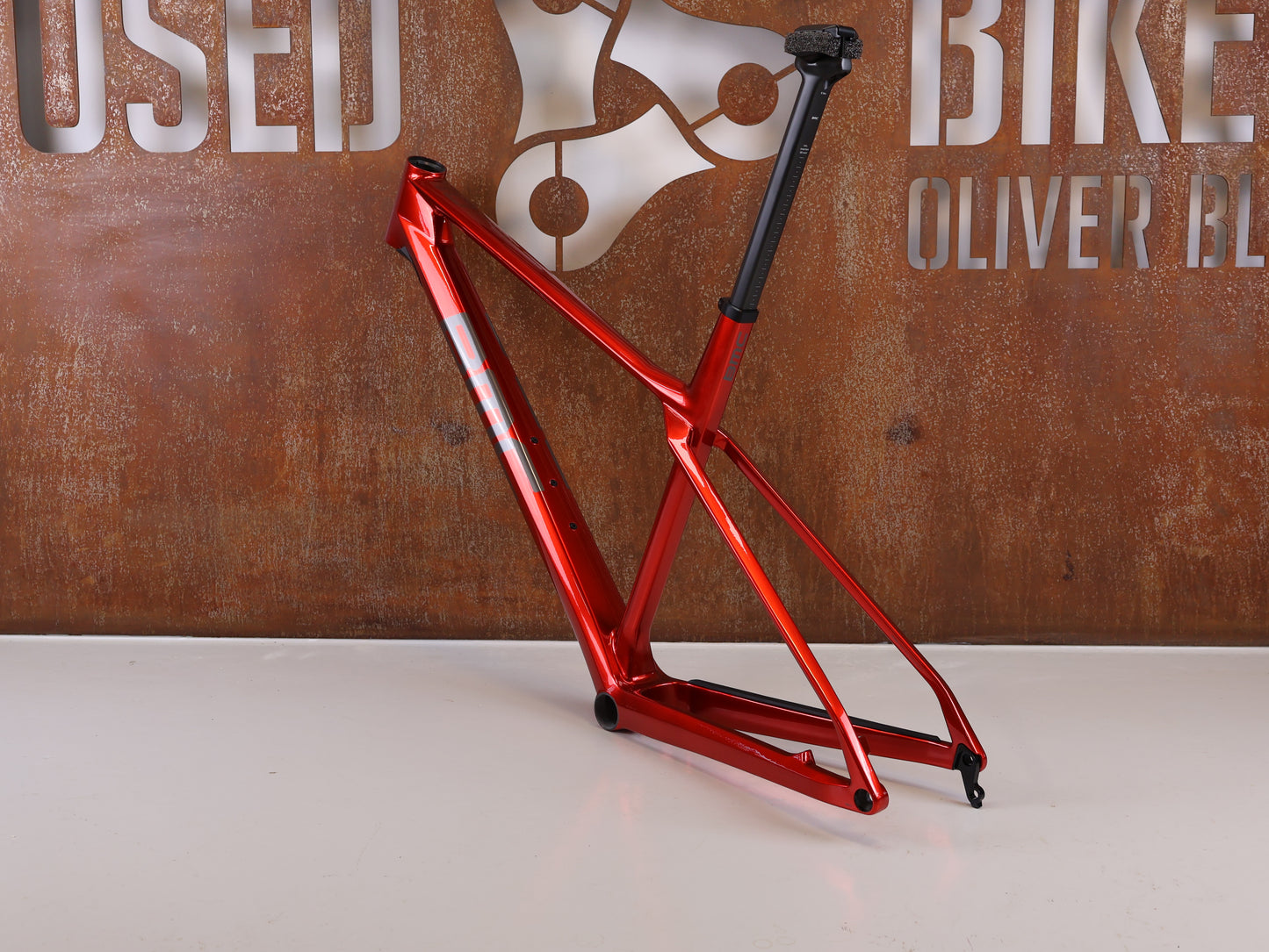 BMC TWOSTROKE 01 RAHMENSET / GRÖSSE XL / RED GREY / PREMIUM CARBON / 1470G