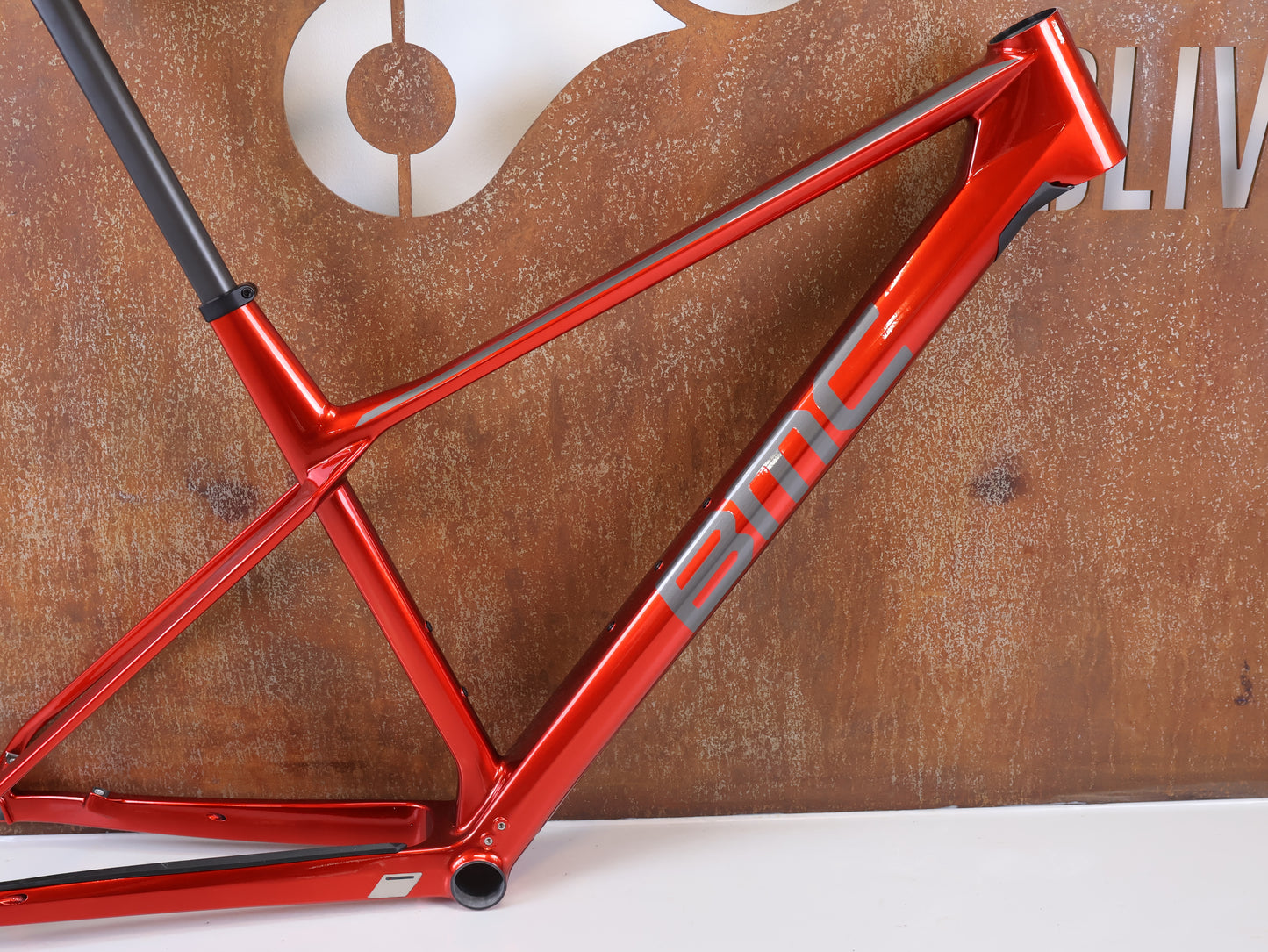 BMC TWOSTROKE 01 RAHMENSET / GRÖSSE XL / RED GREY / PREMIUM CARBON / 1470G