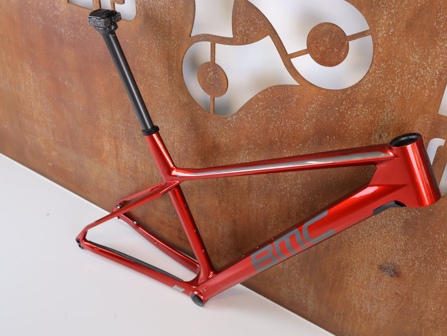 BMC TWOSTROKE 01 RAHMENSET / GRÖSSE XL / RED GREY / PREMIUM CARBON / 1470G