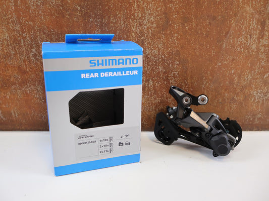 SHIMANO DEORE RD-M5120 SCHALTWERK / 10/11-FACH / SHADOW RD+ / SGS LANG / 4550170618544