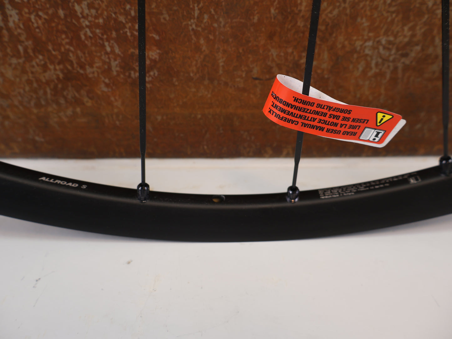 MAVIC ALLROAD S DISC VORDERRAD / GRAVEL & CYCLOCROSS / CENTERLOCK / 12X100MM