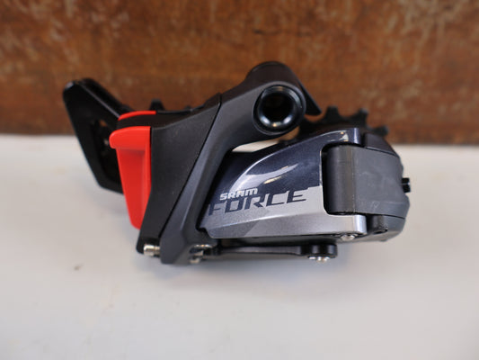 SRAM FORCE ETAP AXS D1 SCHALTWERK / 12-FACH / SHORT CAGE / MAX. 33T / LUNAR GREY