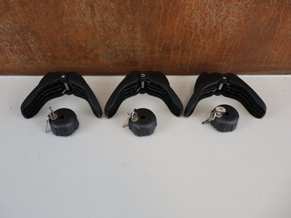 XLC BELUGA VC-C03 REAR RACK / FOR 3 E-BIKES / TOW HITCH MOUNTED / TILT FUNCTION