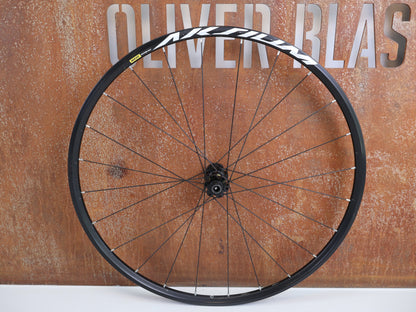 MAVIC AKSIUM DISC LAUFRADSATZ / 6-LOCH / SHIMANO HG / 12MM STECKACHSE / SCHWARZ