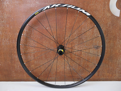 MAVIC AKSIUM DISC LAUFRADSATZ / 6-LOCH / SHIMANO HG / 12MM STECKACHSE / SCHWARZ