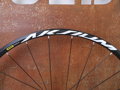 MAVIC AKSIUM DISC LAUFRADSATZ / 6-LOCH / SHIMANO HG / 12MM STECKACHSE / SCHWARZ