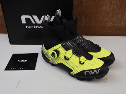 NORTHWAVE CELSIUS XC ARCTIC GTX SCHUHE GR 42 NEONGELB SCHWARZ