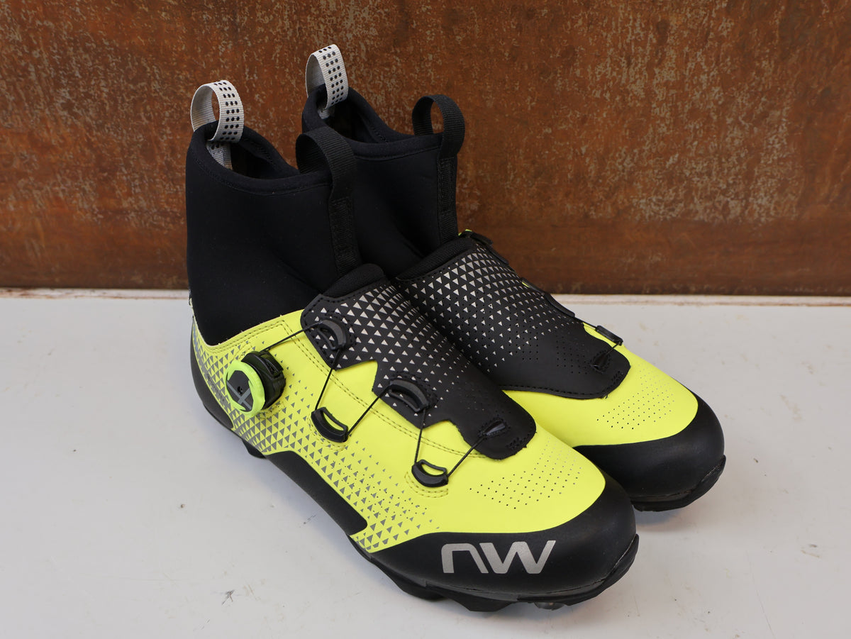 NORTHWAVE CELSIUS XC ARCTIC GTX SCHUHE GR 42 NEONGELB SCHWARZ
