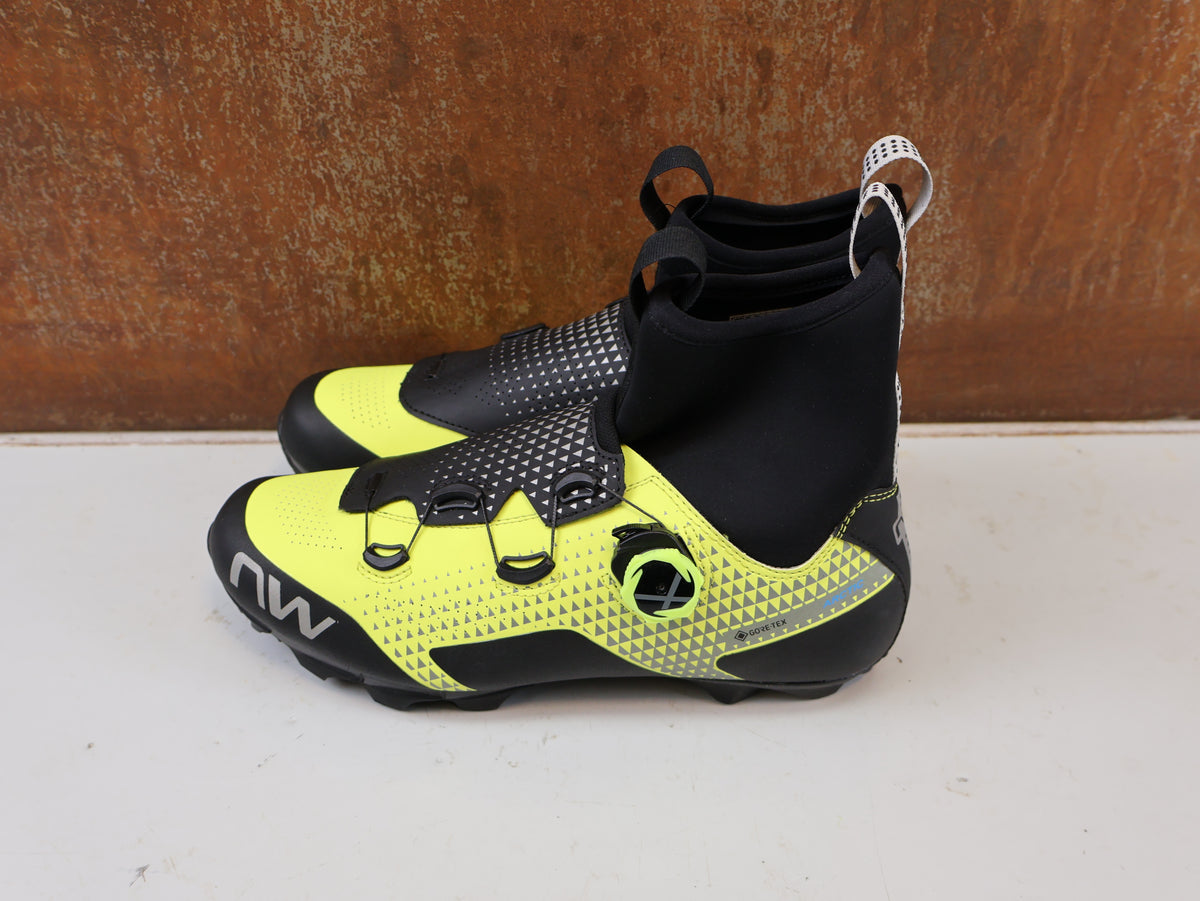 NORTHWAVE CELSIUS XC ARCTIC GTX SCHUHE GR 42 NEONGELB SCHWARZ
