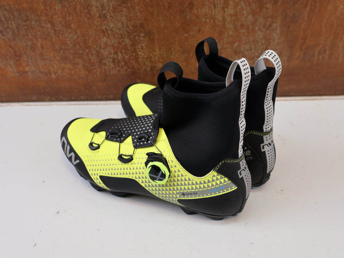 NORTHWAVE CELSIUS XC ARCTIC GTX SCHUHE GR 42 NEONGELB SCHWARZ