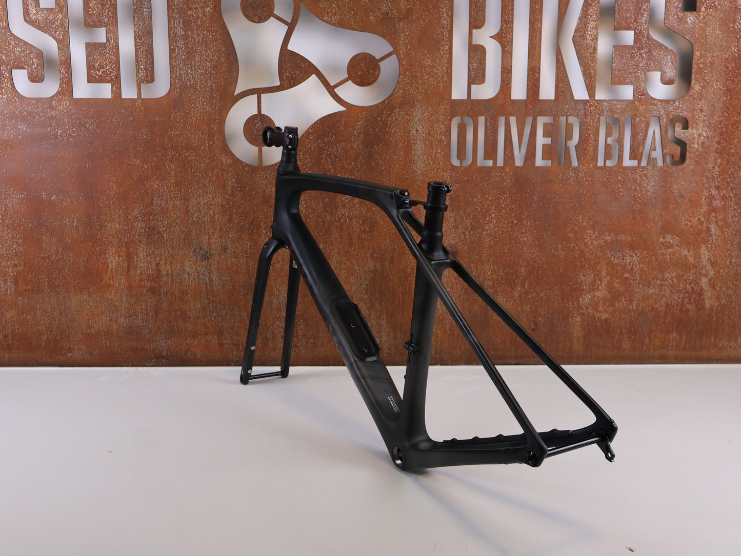 SPECIALIZED S-WORKS DIVERGE STR FRAMESET / FACT 11R CARBON / SIZE 58 / INCL. STEM