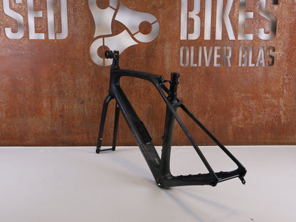 SPECIALIZED S-WORKS DIVERGE STR FRAMESET / FACT 11R CARBON / SIZE 58 / INCL. STEM
