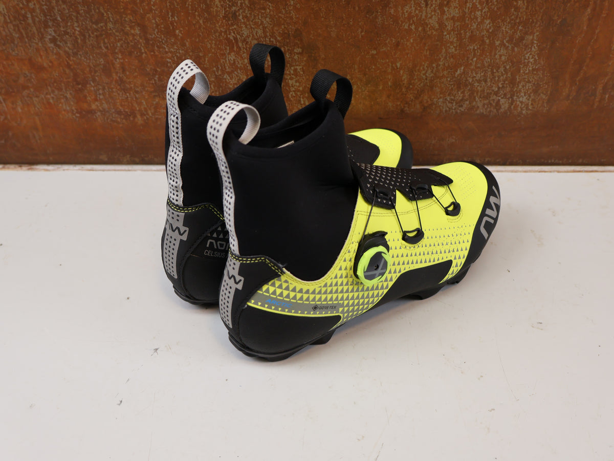 NORTHWAVE CELSIUS XC ARCTIC GTX SCHUHE GR 42 NEONGELB SCHWARZ