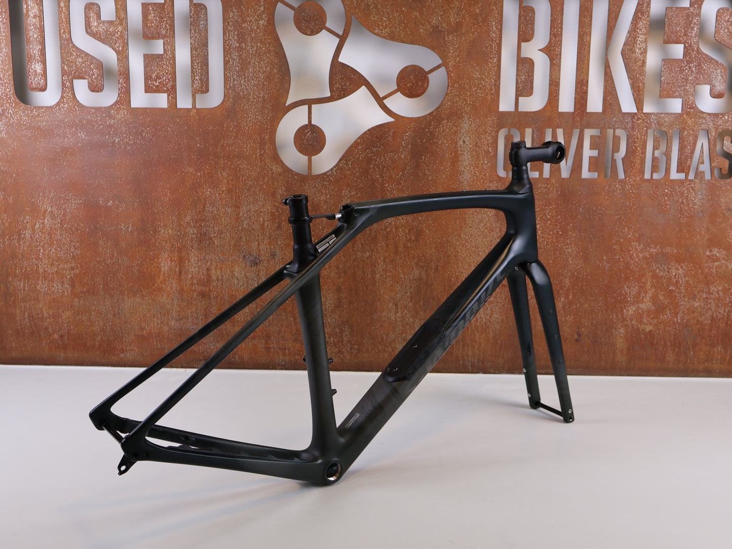SPECIALIZED S-WORKS DIVERGE STR FRAMESET / FACT 11R CARBON / SIZE 58 / INCL. STEM