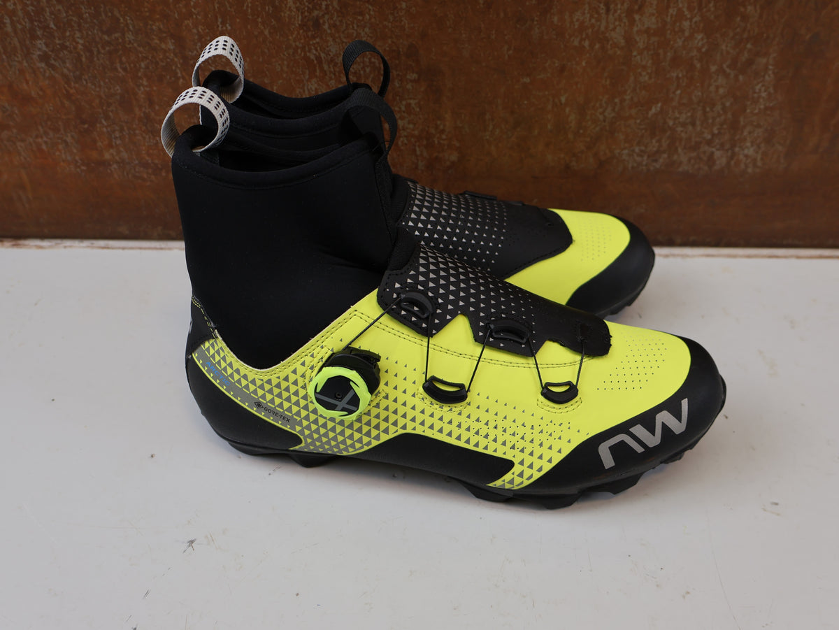 NORTHWAVE CELSIUS XC ARCTIC GTX SCHUHE GR 42 NEONGELB SCHWARZ