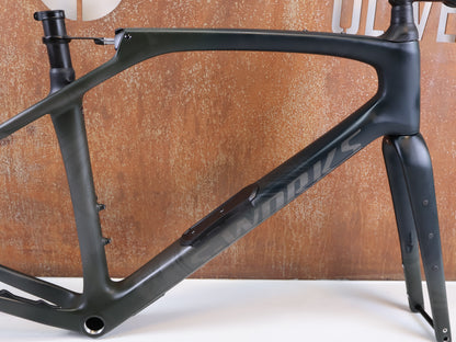 SPECIALIZED S-WORKS DIVERGE STR FRAMESET / FACT 11R CARBON / SIZE 58 / INCL. STEM