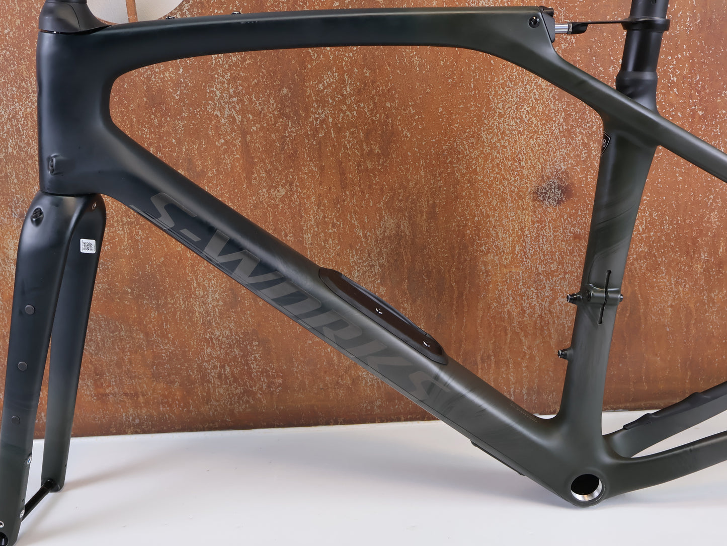 SPECIALIZED S-WORKS DIVERGE STR FRAMESET / FACT 11R CARBON / SIZE 58 / INCL. STEM