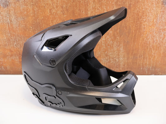 FOX RACING RAMPAGE FULLFACE-HELM / GRÖSSE S / MATTE BLACK / DOWNHILL & ENDURO
