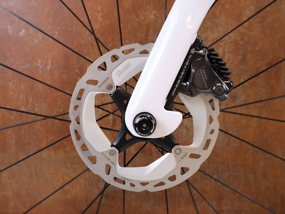 PINARELLO F7 DISC ULTEGRA DI2 ULTRAFAST 40 LUNAR WHITE / 46.5CM