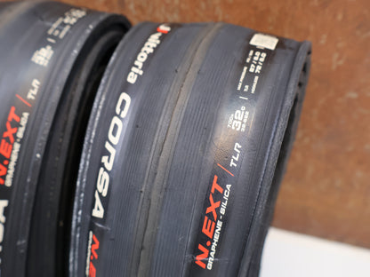 VITTORIA CORSA N.EXT TLR TIRE SET / 2 PIECES / 32-622 / TUBELESS READY / 700 X 32MM
