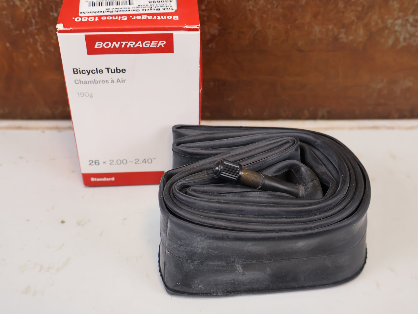 BONTRAGER SCHLAUCH 26 ZOLL SCHRADER AUTOVENTIL 48MM HAN 430698