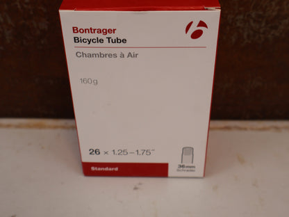 BONTRAGER SCHLAUCH 26 ZOLL SCHRADER AUTOVENTIL 36MM / HAN 64782