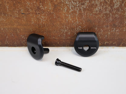 TREK 2-BOLT SEATPOST CLAMPS 7X10 MM / FOR CARBON RAILS / MADONE DOMANE / W524901