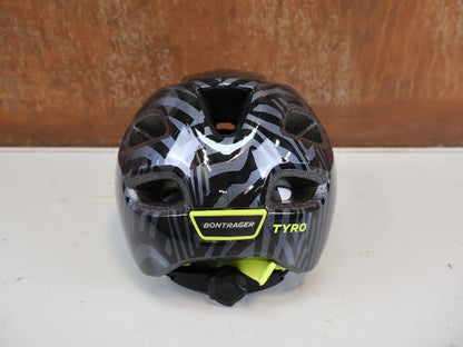 BONTRAGER TYRO KIDS HELM FIDLOCK 48-52CM SCHWARZ GELB 5255550