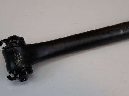 S-WORKS CARBON SEATPOST / 27.2 MM / 20MM OFFSET / CARBON RAILS CLAMPS / 178G