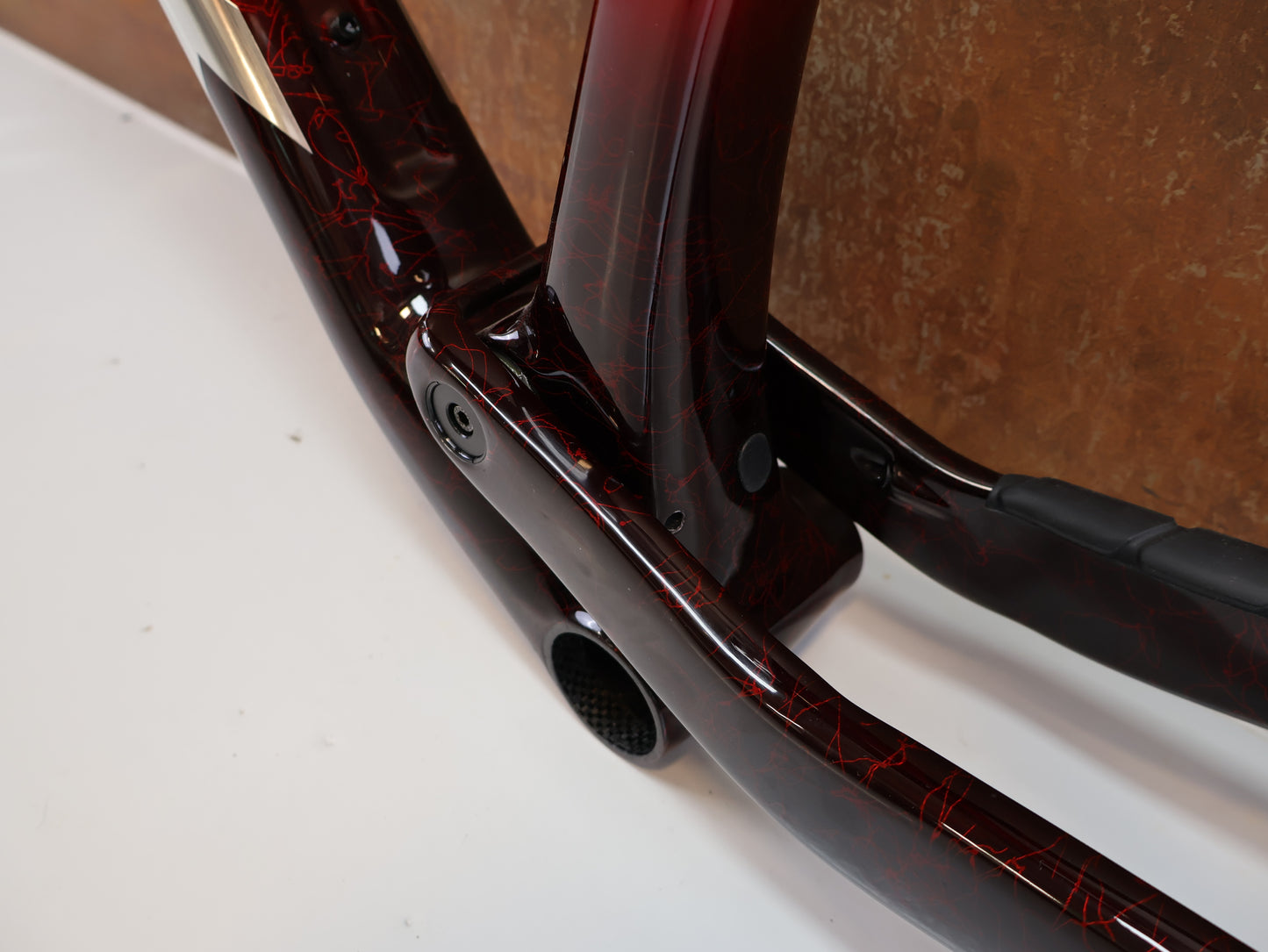TREK SUPERCALIBER SLR GEN 2 FRAMESET / SIZE S / FLIGHT ATTENDANT / RED SMOKE