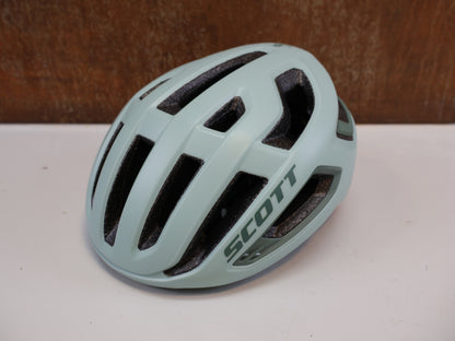 SCOTT ARX PLUS MIPS HELMET / MINERAL GREEN / SIZE M (55-59CM) / ROAD & MTB