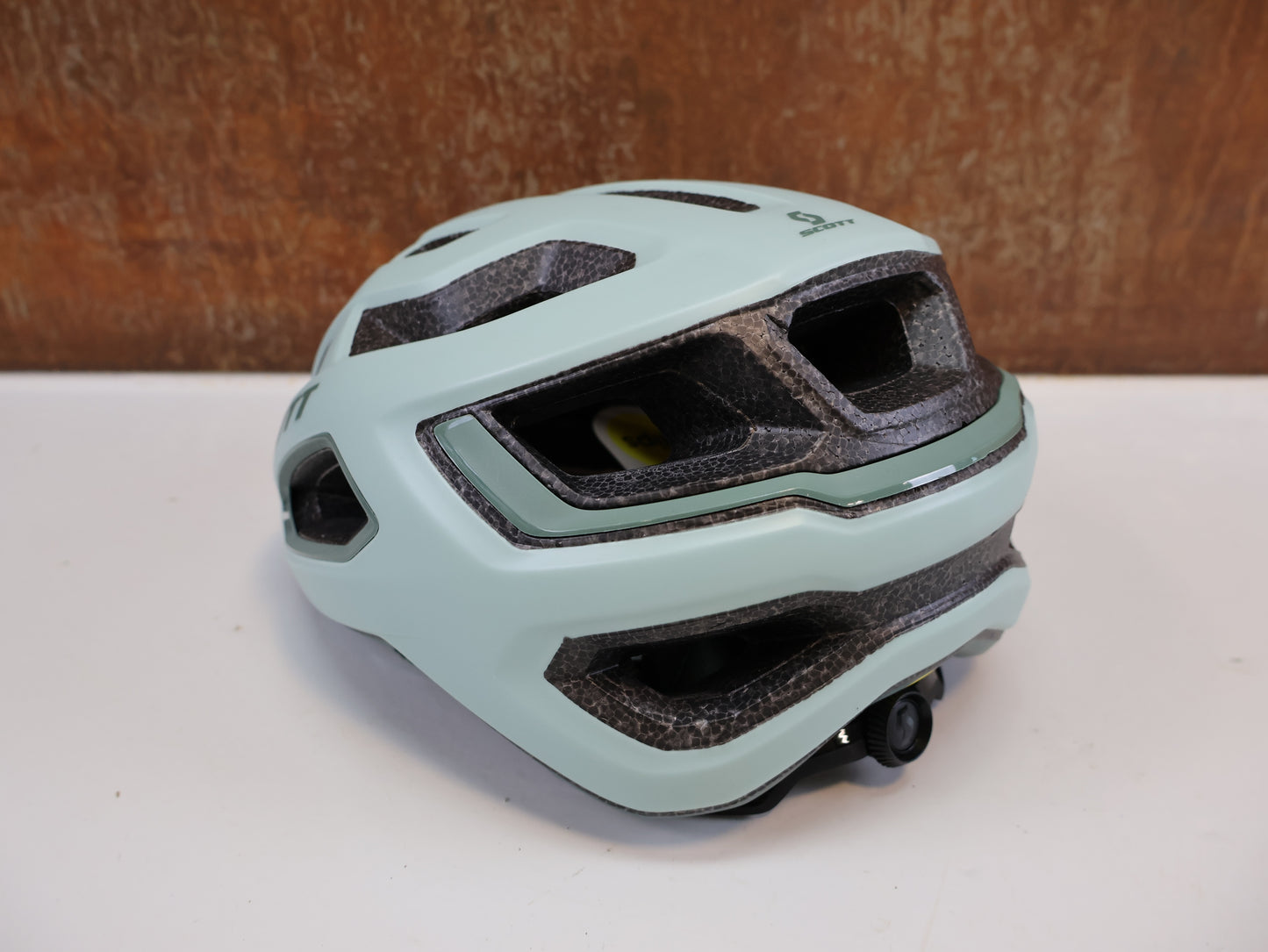 SCOTT ARX PLUS MIPS HELMET / MINERAL GREEN / SIZE M (55-59CM) / ROAD & MTB