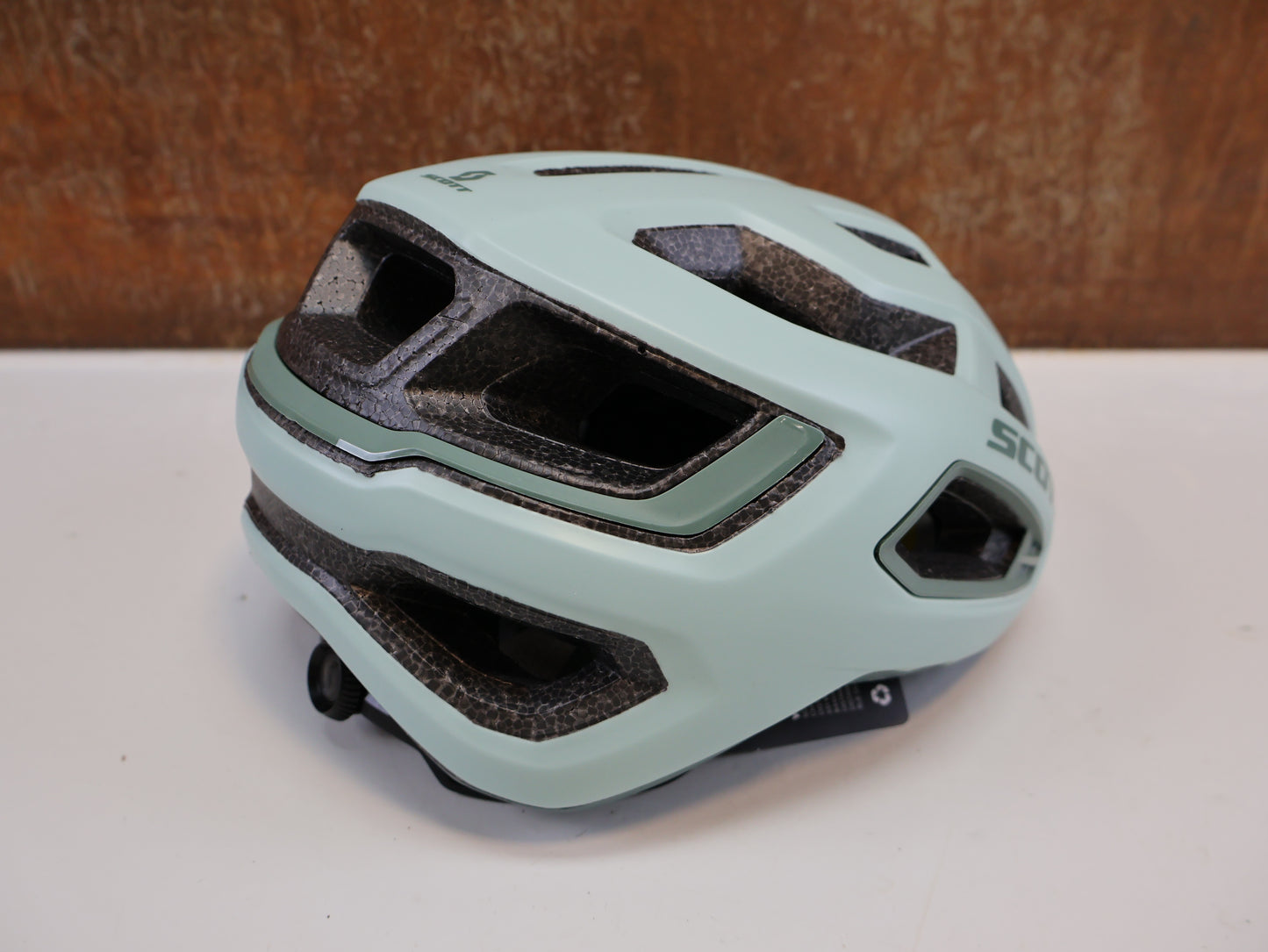 SCOTT ARX PLUS MIPS HELMET / MINERAL GREEN / SIZE M (55-59CM) / ROAD & MTB