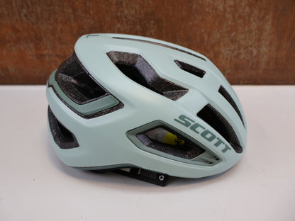 SCOTT ARX PLUS MIPS HELMET / MINERAL GREEN / SIZE M (55-59CM) / ROAD & MTB