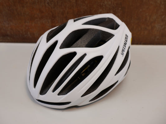SPECIALIZED ECHELON II RENNRADHELM / MATTE WHITE / GRÖSSE M (54-60CM) / 4TH DIMENSION VENTILATION
