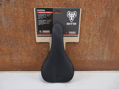 WTB KODA MEDIUM SATTEL CHROMOLY SADDLE STEEL BLACK