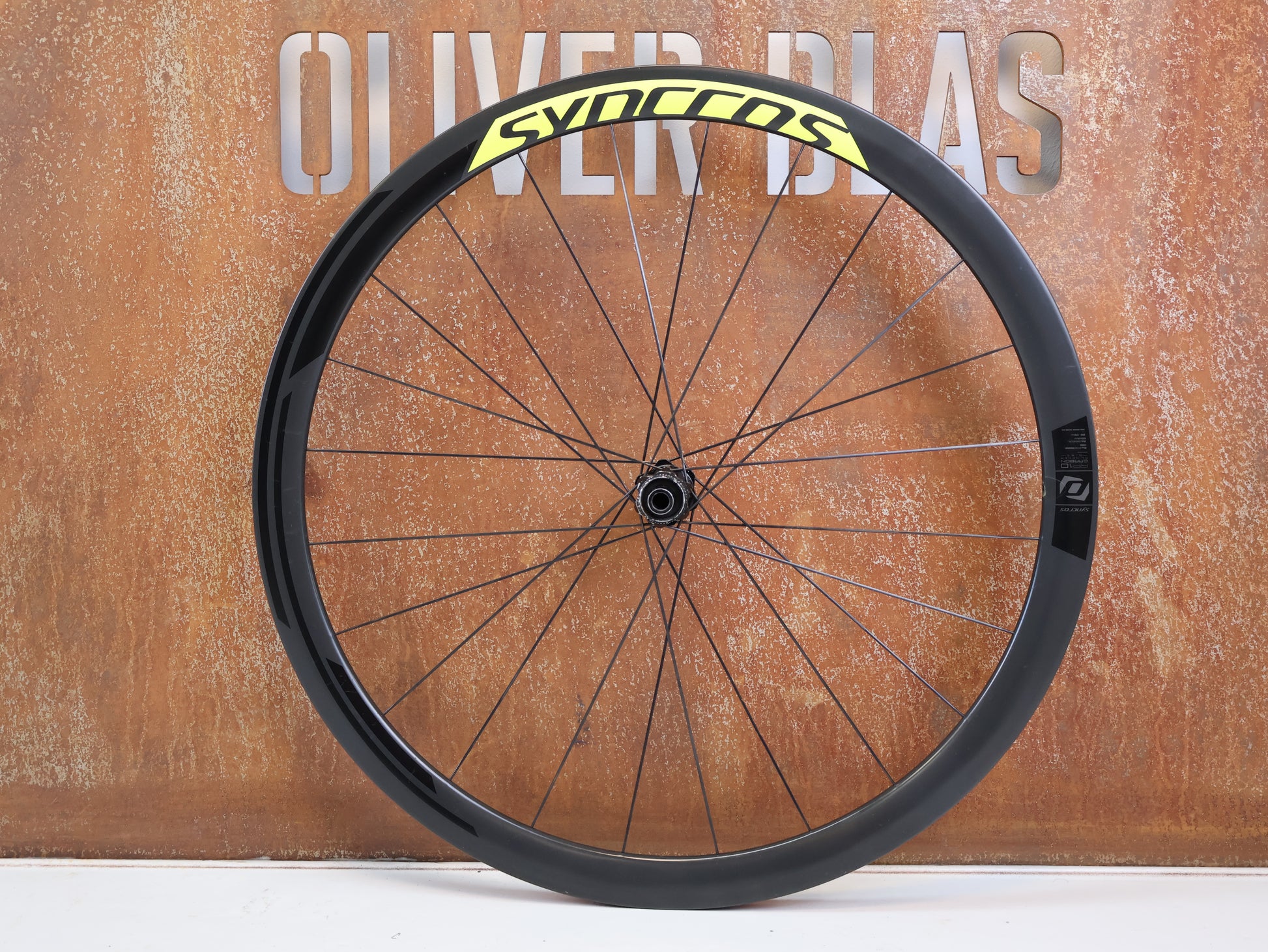 SYNCROS RP 1 0 DISC CARBON LAUFRADSATZ 38MM NEONGELB SRAM XDR –