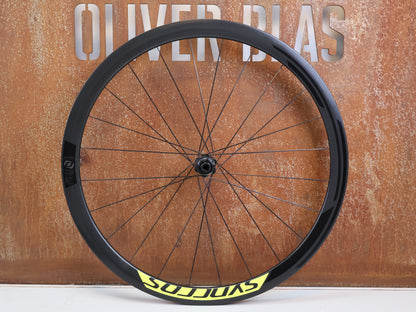 SYNCROS RP 1 0 DISC CARBON LAUFRADSATZ 38MM NEONGELB SRAM XDR