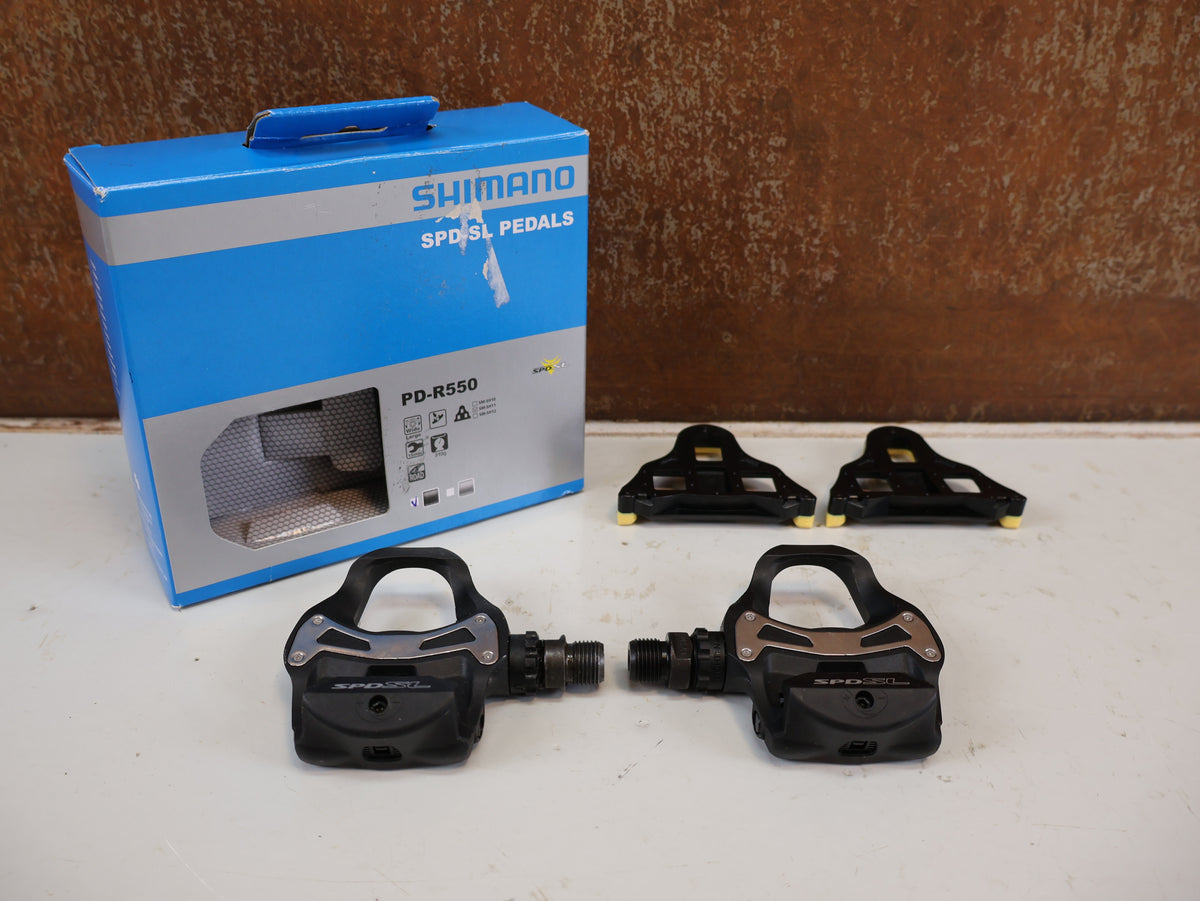 SHIMANO PD R550 COMPOSITE SPD SL RENNRAD PEDALE