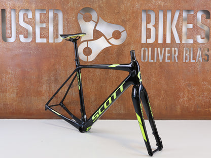 SCOTT ADDICT CX RC CARBON RAHMENSET DISC / M / BASTLERWARE