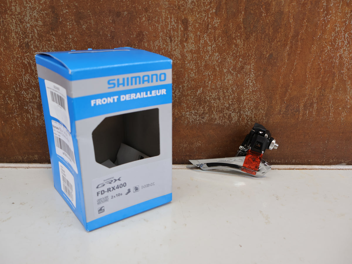 SHIMANO GRX FD-RX400 UMUMWERFER 2X10-FACH GRAVEL ANLÖT DOWN-PULL