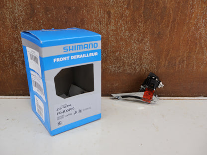 SHIMANO GRX FD-RX400 UMUMWERFER 2X10-FACH GRAVEL ANLÖT DOWN-PULL