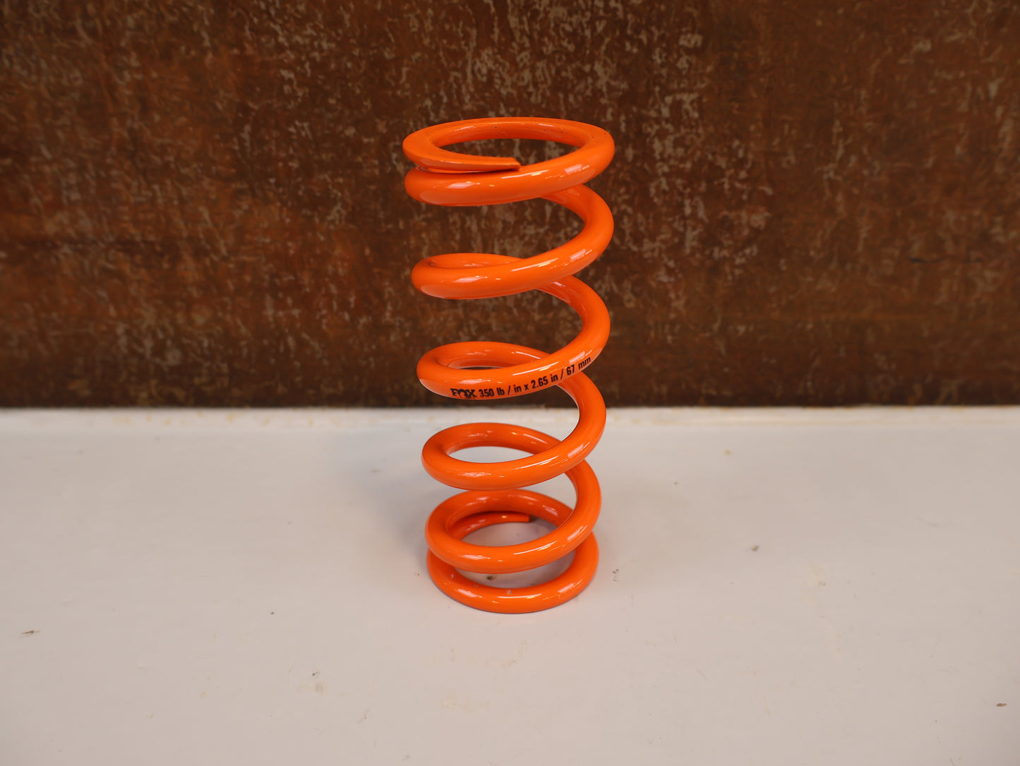FOX DÄMPFERFEDER SLS ORANGE / 350 LBS X 2,65" / 67 MM HUB / STAHLFEDER / 033-22-017