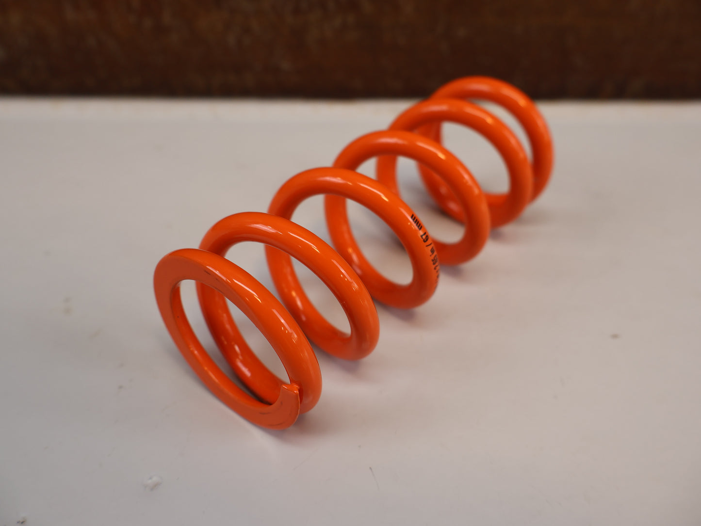 FOX DÄMPFERFEDER SLS ORANGE / 350 LBS X 2,65" / 67 MM HUB / STAHLFEDER / 033-22-017