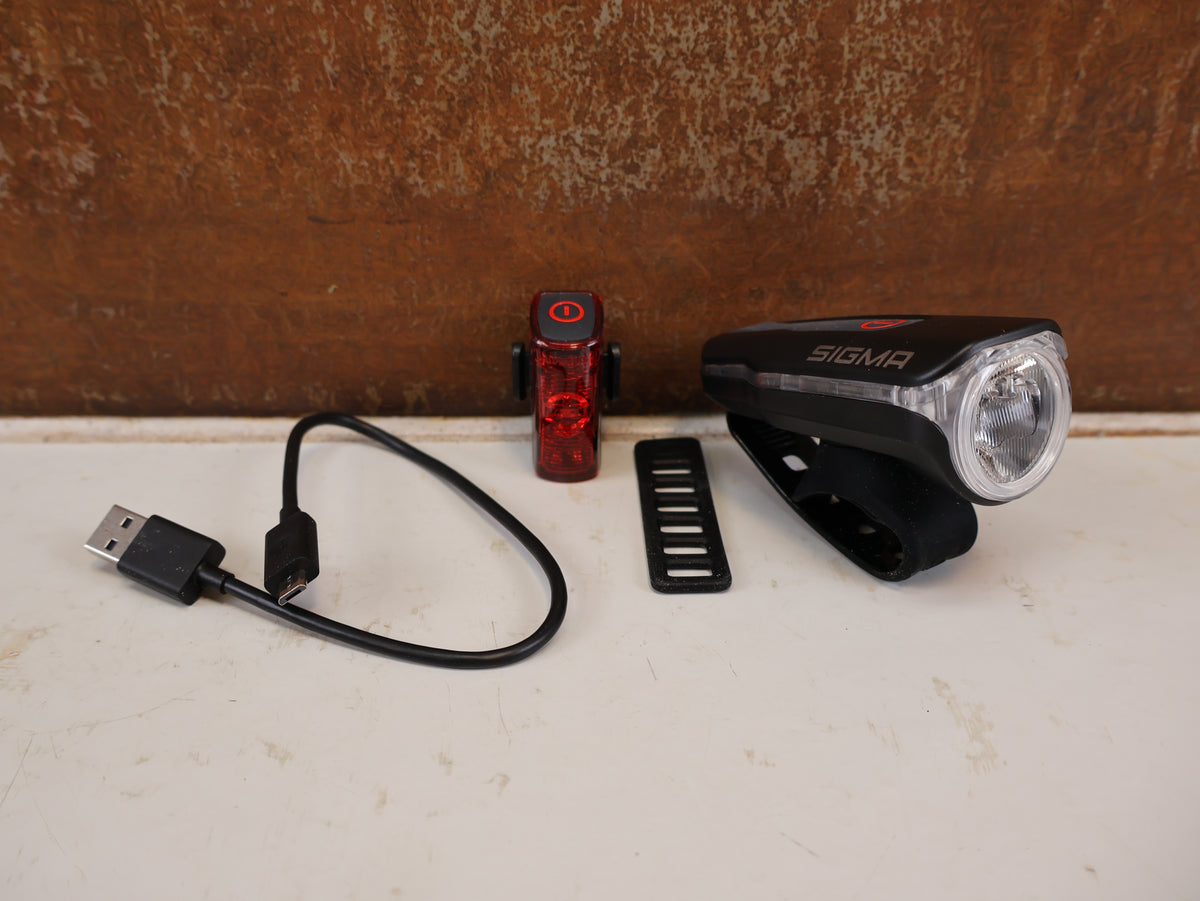 SIGMA AURA 60 INFINITY SET USB AKKU BELEUCHTUNG STVZO