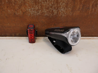 SIGMA AURA 60 INFINITY SET USB AKKU BELEUCHTUNG STVZO
