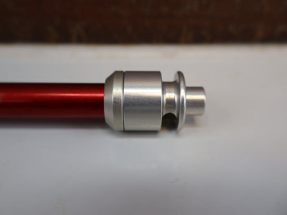 FOLLOWME THRU-AXLE M12X1.0X170 MM / ALUMINUM / RED / SYNTACE DT-SWISS BOOST