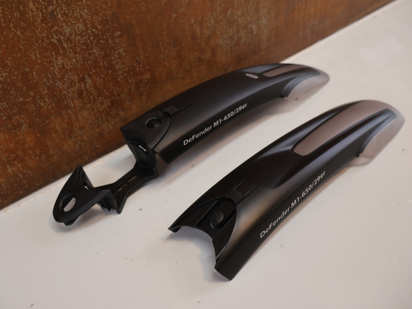 TOPEAK DEFENDER M1 / XC11 SET / 27,5 ZOLL / MTB SCHUTZBLECHE / UNVOLLSTÄNDIG